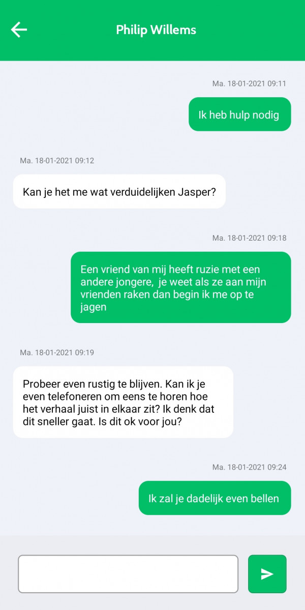 Stuur berichten